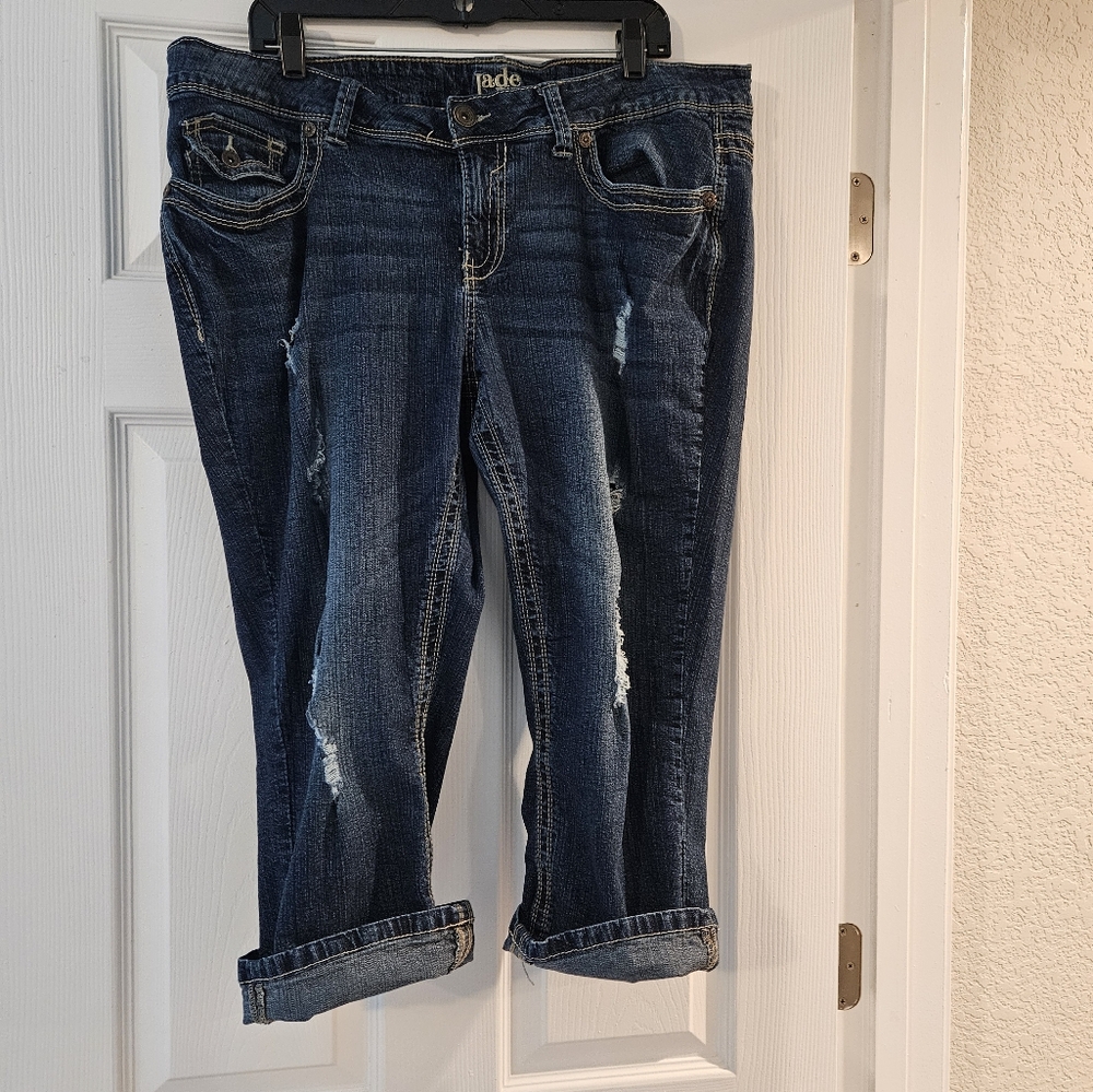 Cropped denim